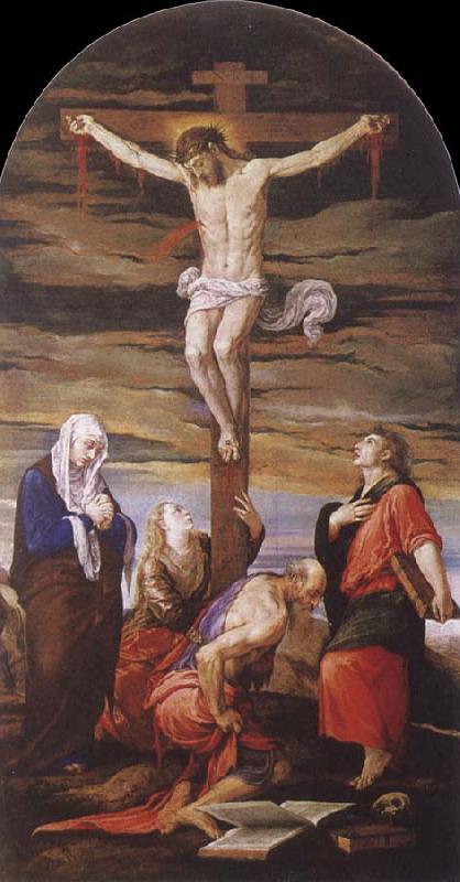Jacopo Bassano The Crucifixion Sweden oil painting art